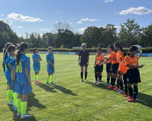 05.07.2023 Freundschaftsspiel gegen ein Mädchenteam aus Taiwan