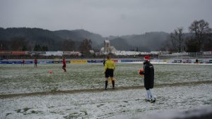 10.12.2017 Einlaufen Damen SC Freiburg