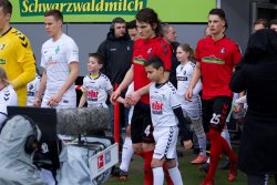 17.02.2018 Einlaufen Herren SC Freiburg 4673