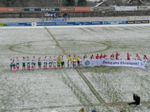10.12.2017 Einlaufen Damen SC Freiburg