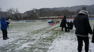 10.12.2017 Einlaufen Damen SC Freiburg