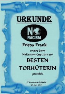 Frieda Beste Torfrau