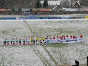 10.12.2017 Einlaufen Damen SC Freiburg