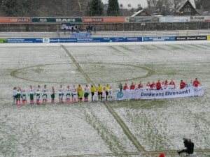 10.12.2017 Einlaufen Damen SC Freiburg
