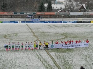 10.12.2017 Einlaufen Damen SC Freiburg