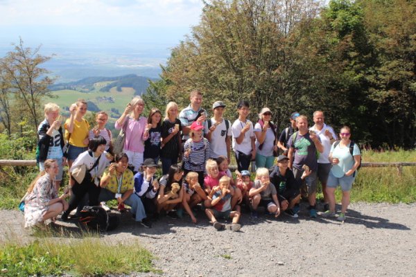 Japanaustausch 03.08. Besuch und Stadtführung Freiburg, Schauinsland