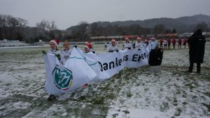 10.12.2017 Einlaufen Damen SC Freiburg
