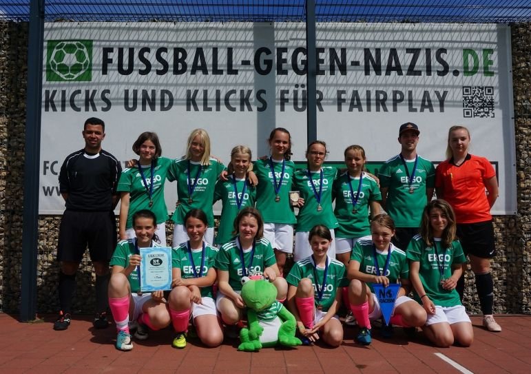 D-Juniorinnen der SG Heuweiler-Vörstetten NoRacism Cup