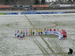 10.12.2017 Einlaufen Damen SC Freiburg